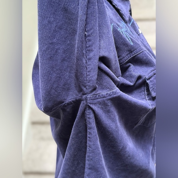 Vintage 90s Mickey Mouse Unlimited Corduroy Embroidered Western Shirt Cowgirl - Picture 8 of 15